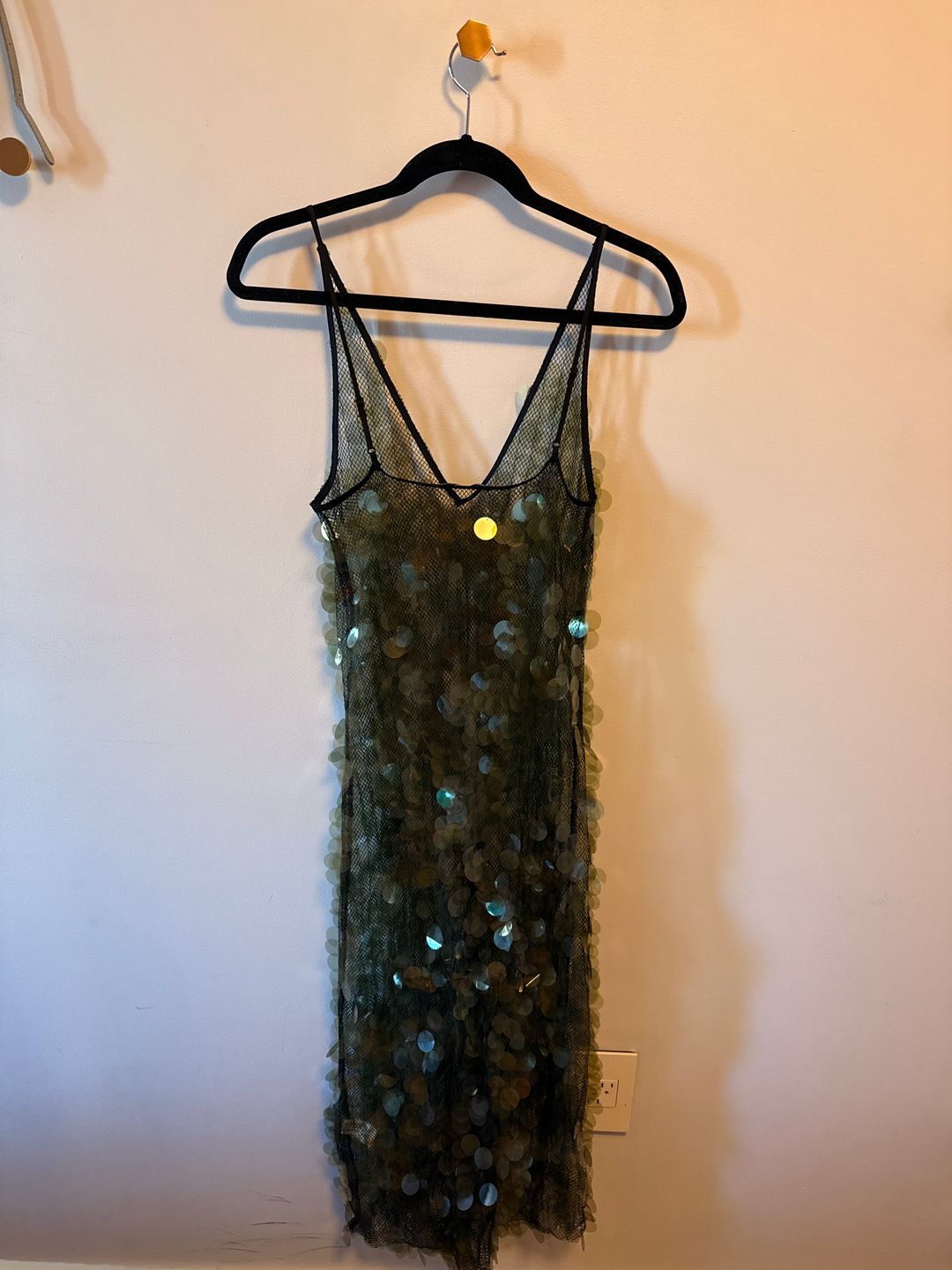 ZARA WOMAN NWT SS24 SEQUIN MIDI DRESS