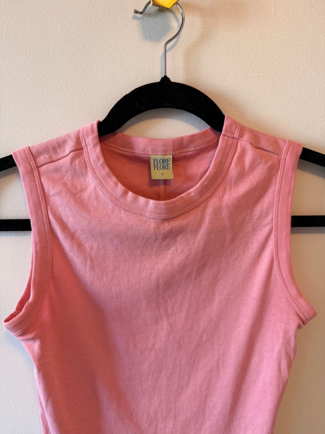FLORE FLORE Pink Esmé Tank Top