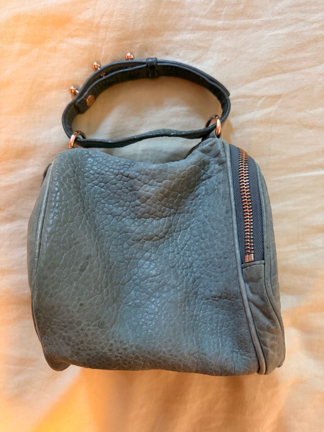 Pebbled Leather Bag
