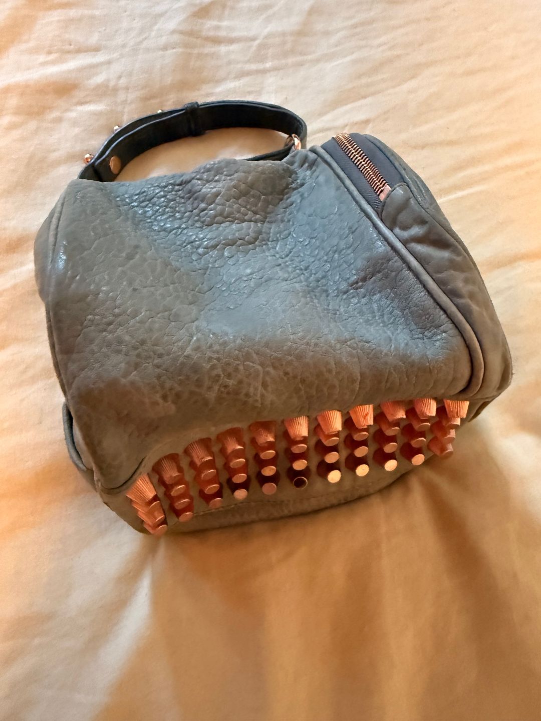 Pebbled Leather Bag