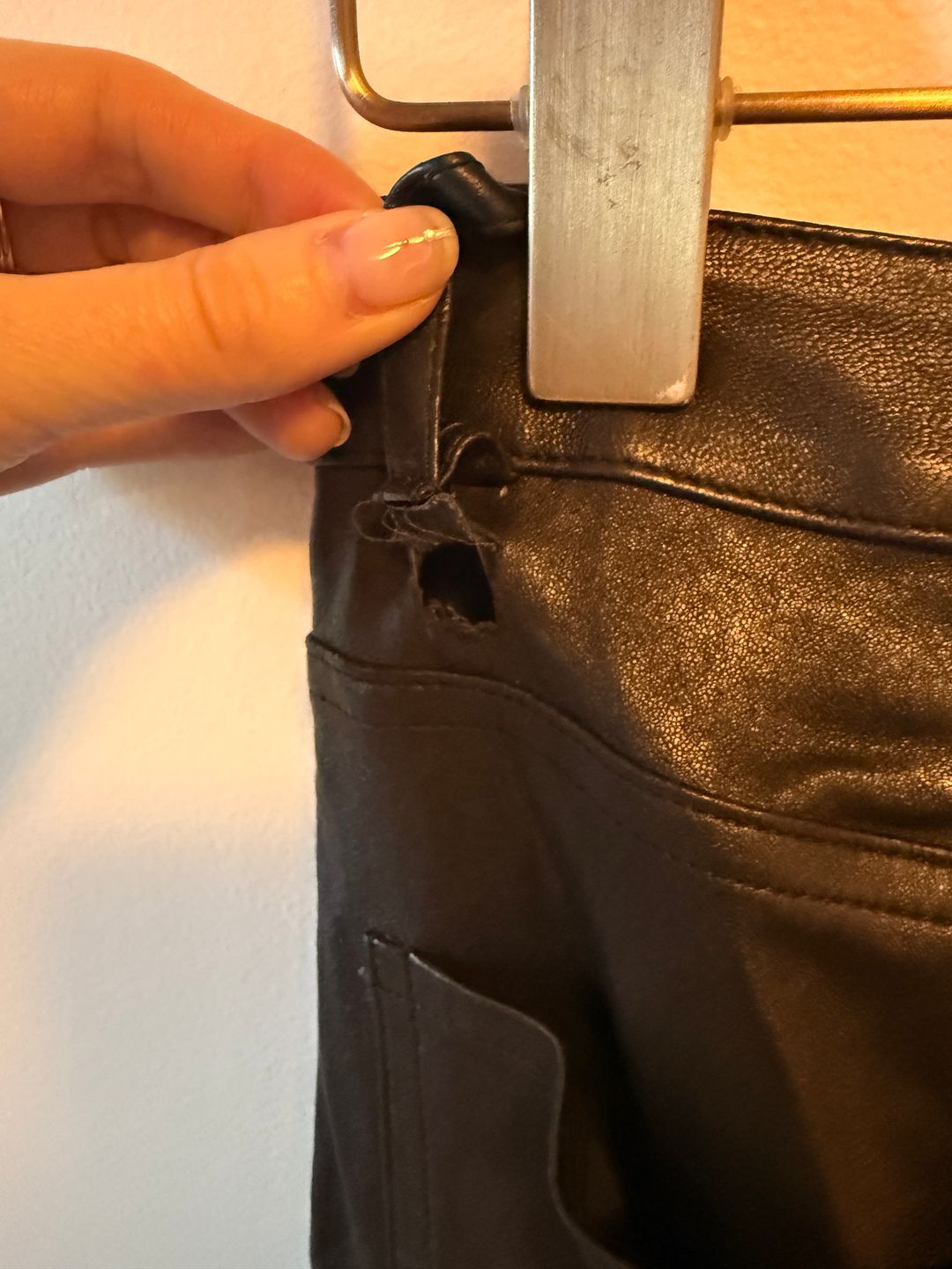 Leather Skinny Pants