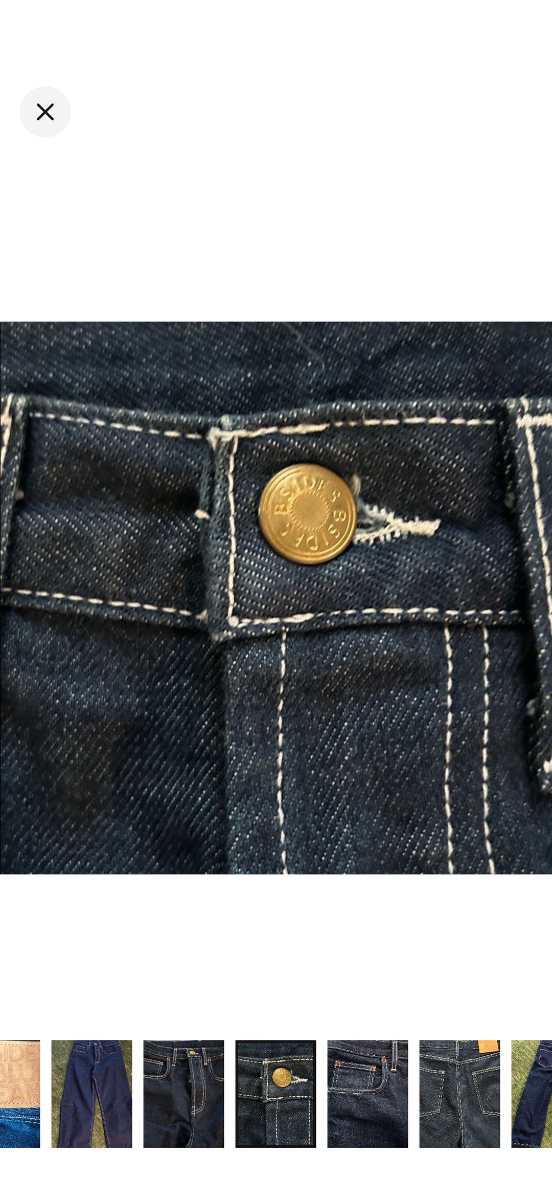 Lasso wide-leg cropped jeans