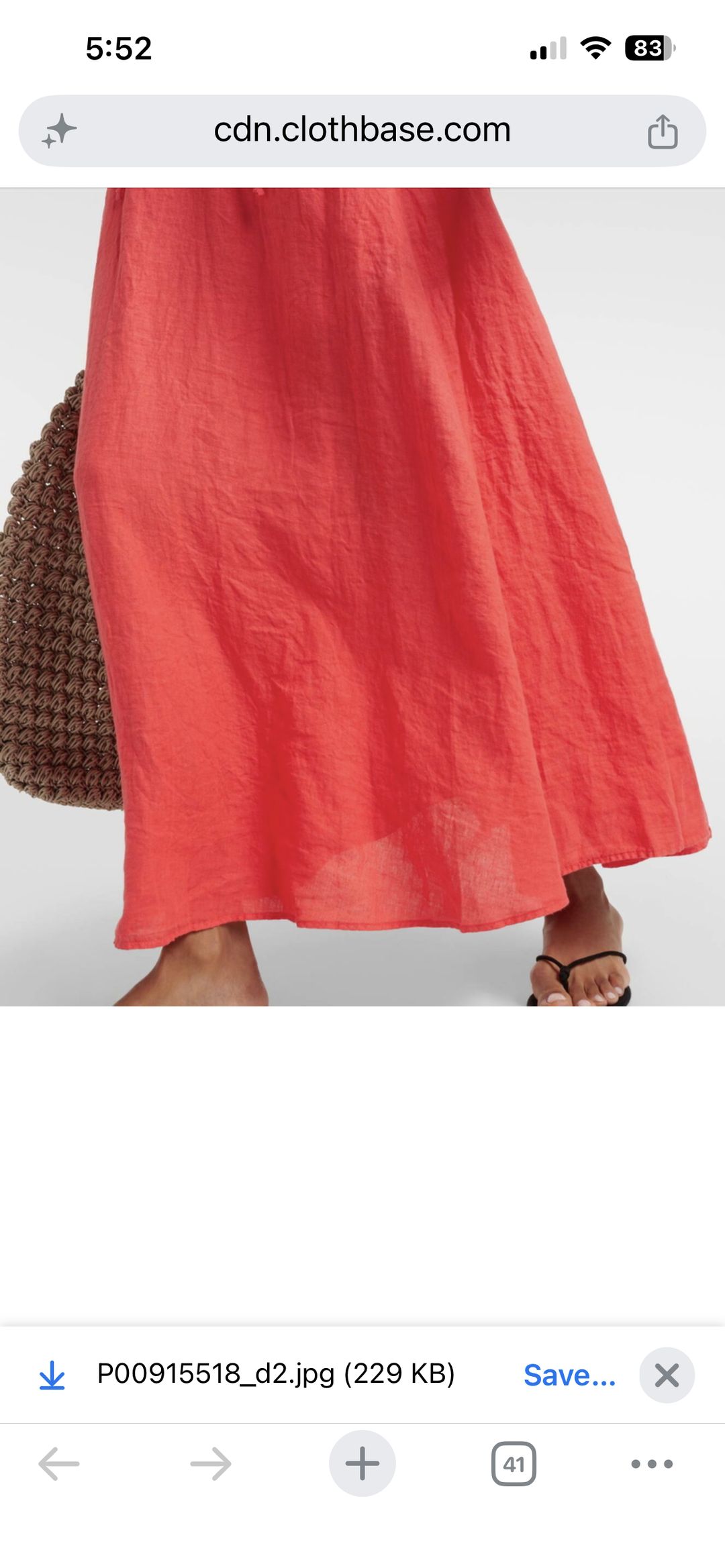 NWT velvet by graham and Spencer Bailey linen maxi skirt