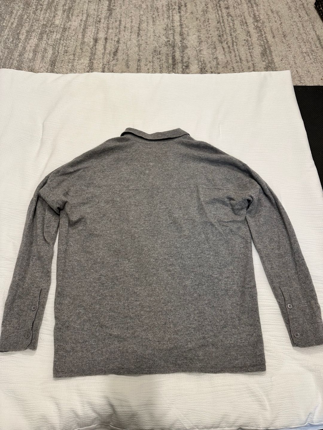 Grey cardigan