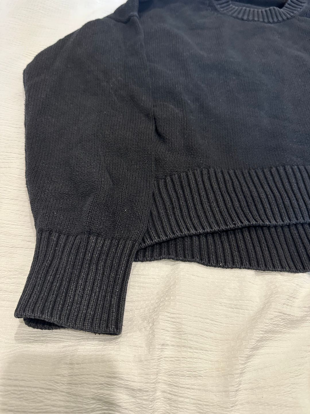Black sweater