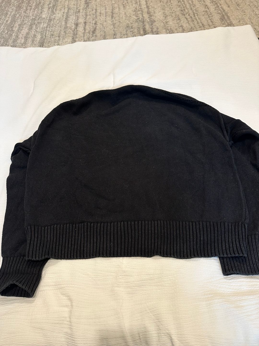 Black sweater