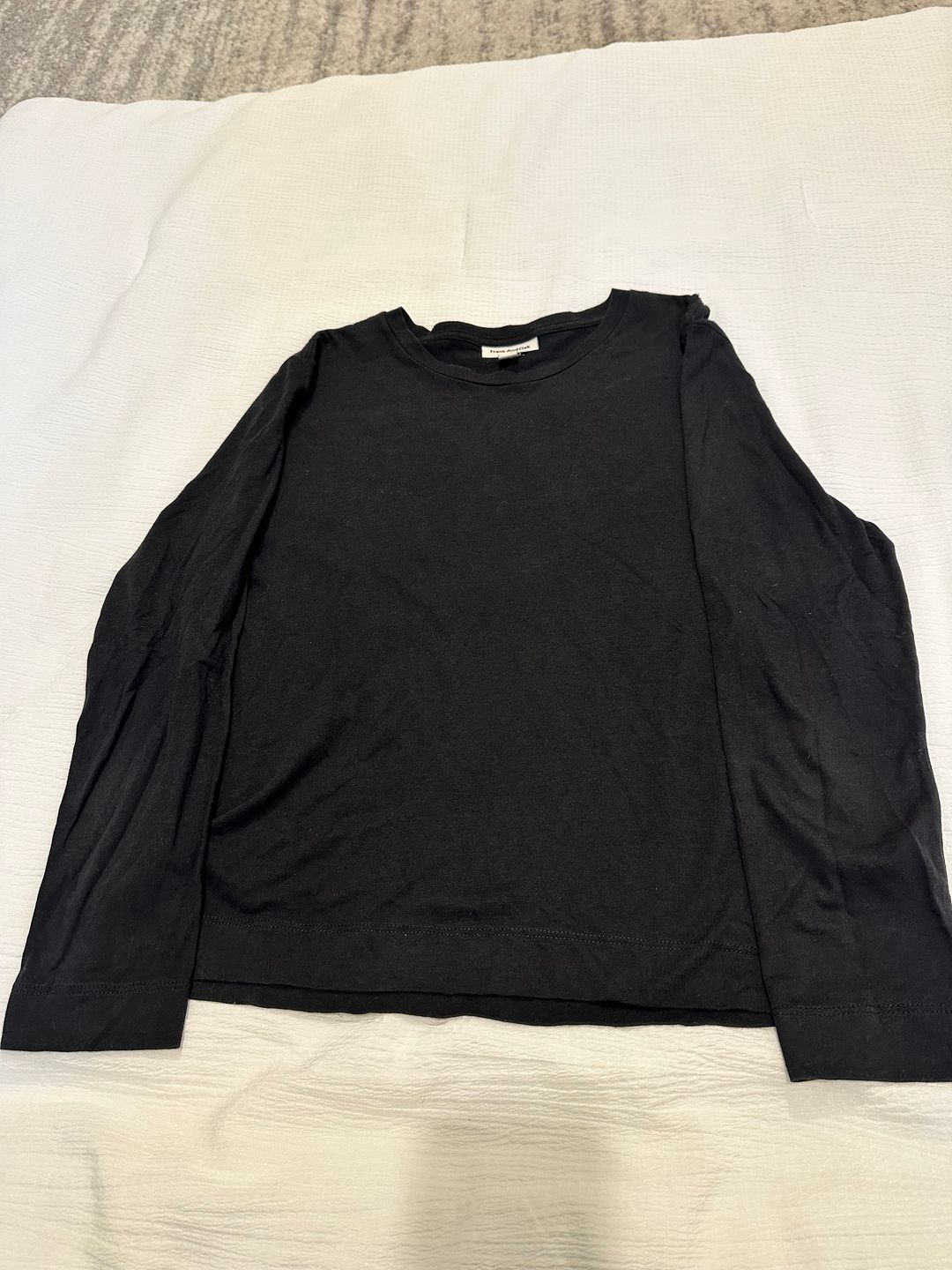 Black long sleeve shirt