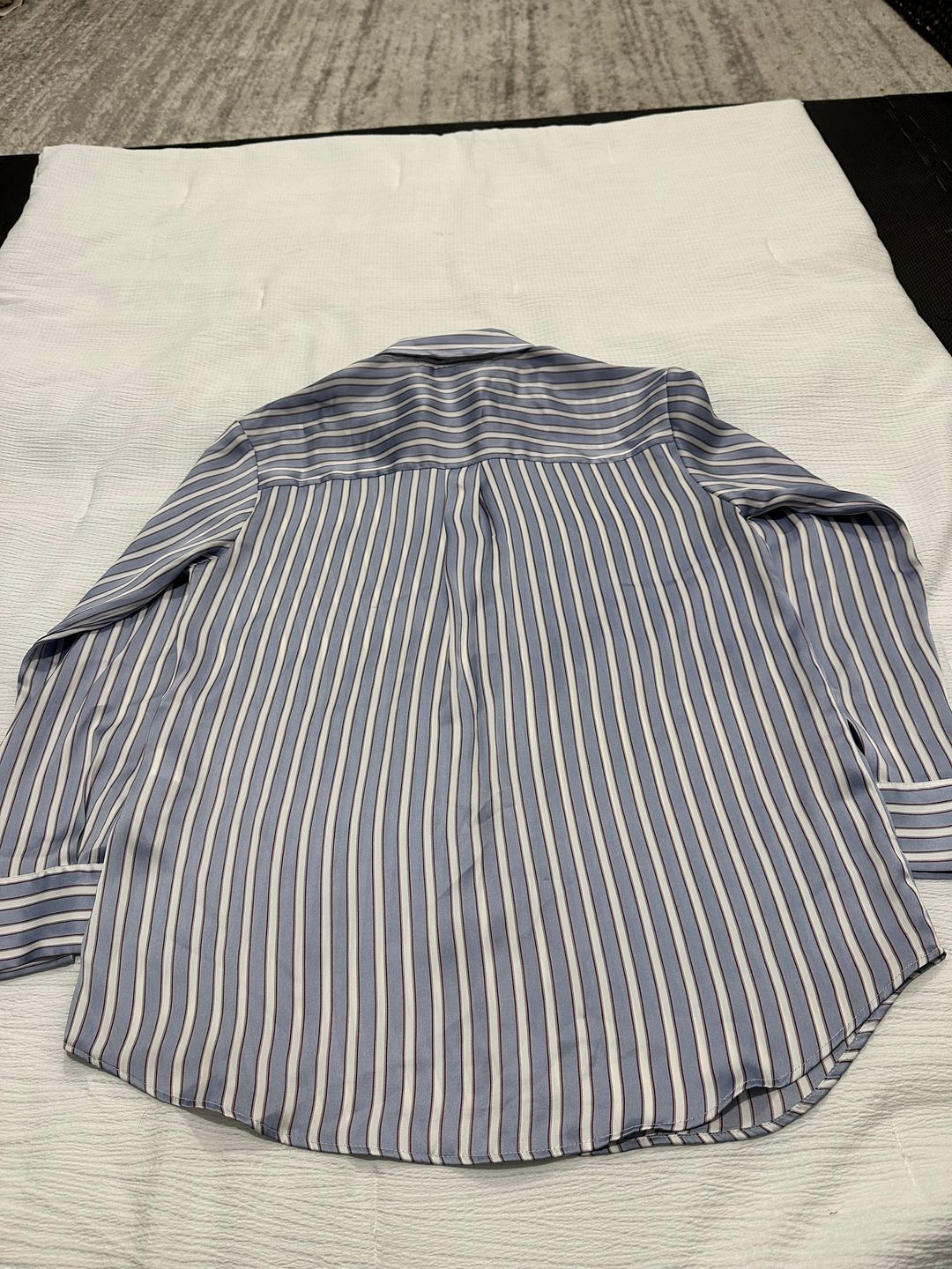Striped button down shirt