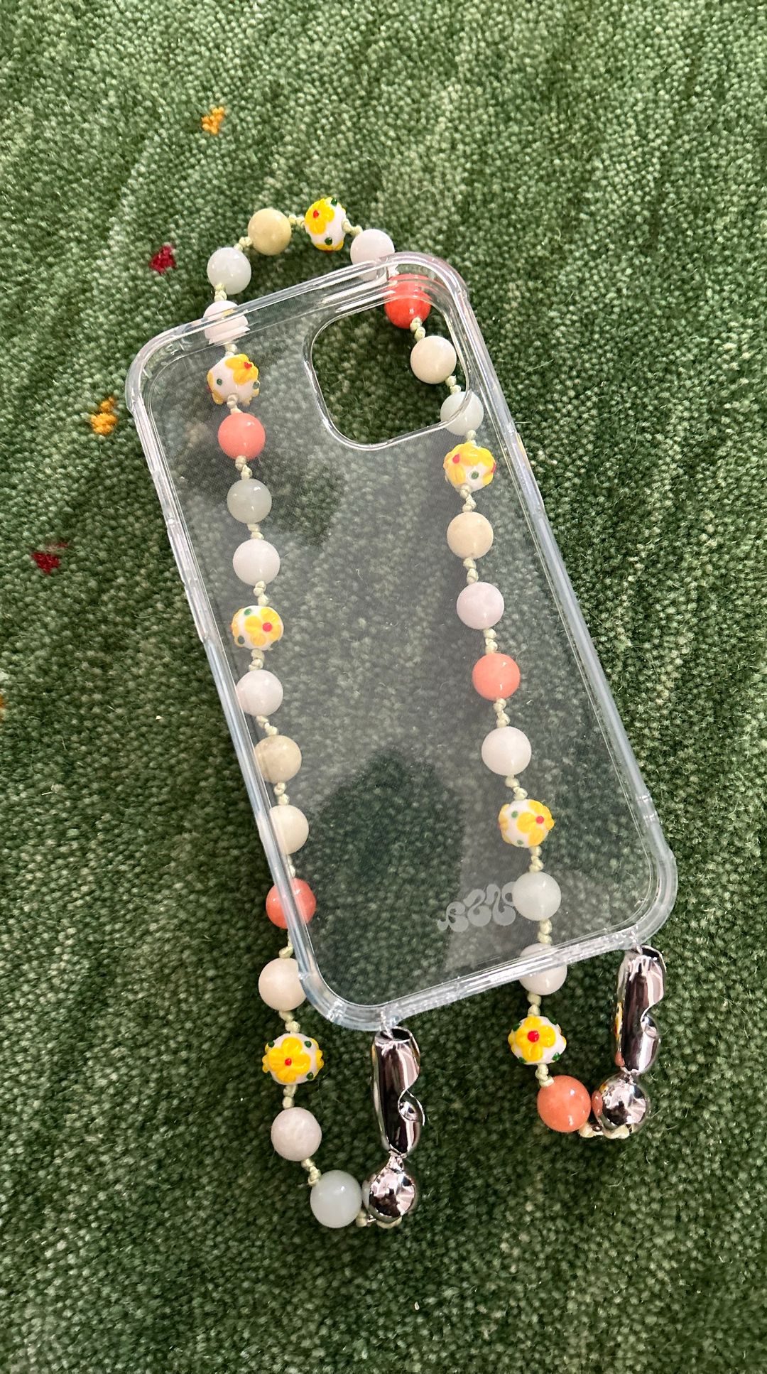 Floral Gemstone Shoulder Phone STRAP ONLY
