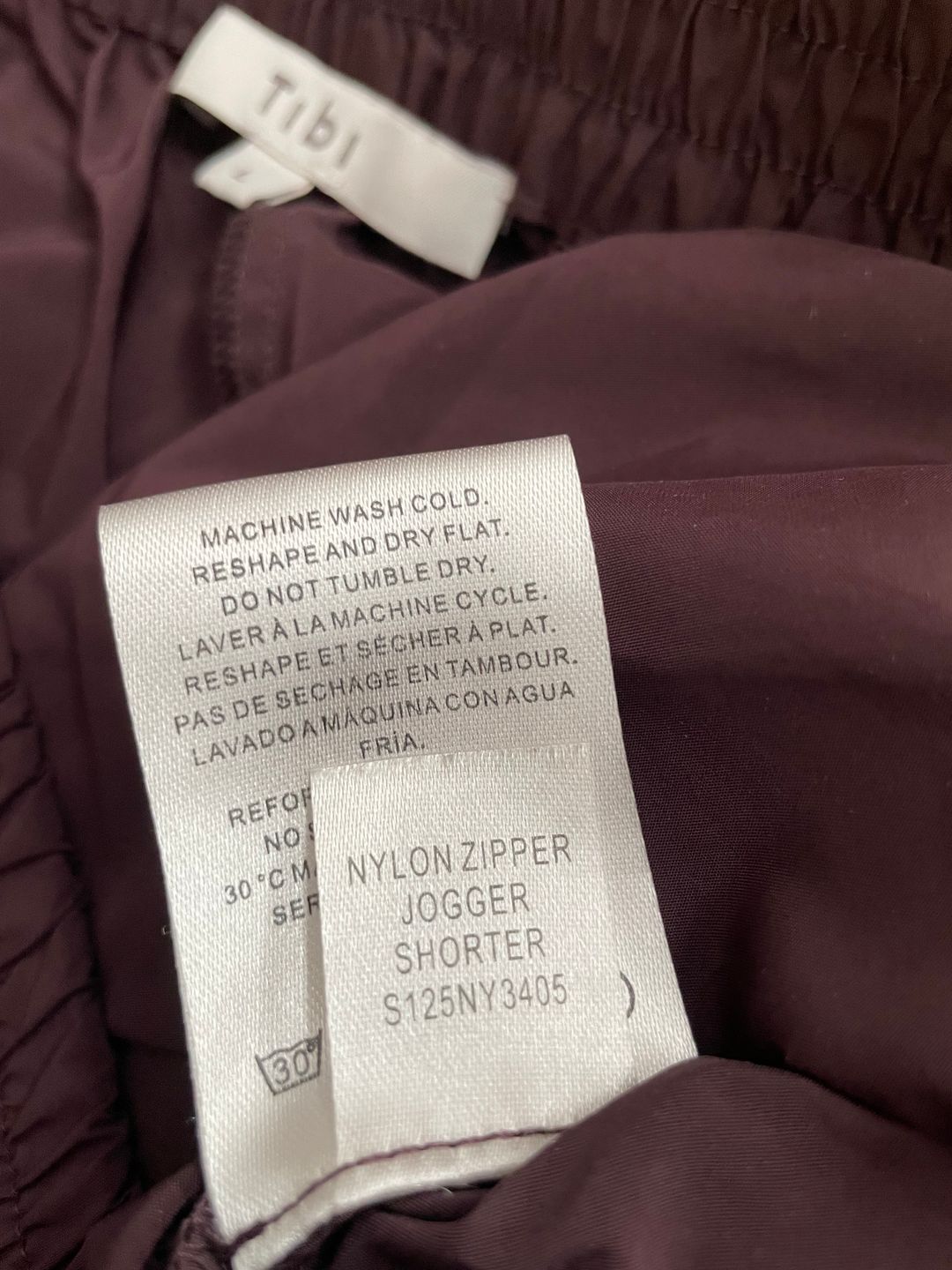 Nylon Zipper Jogger