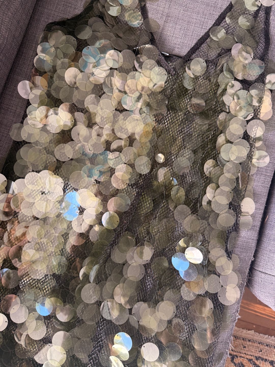 ZARA WOMAN NWT SS24 SEQUIN MIDI DRESS