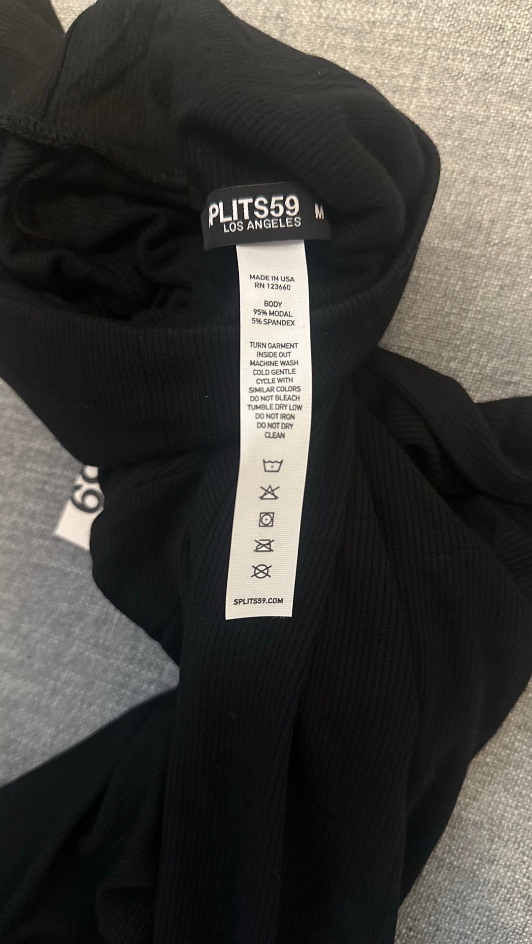 Splits59 Jackson Rib Full Length Turtleneck