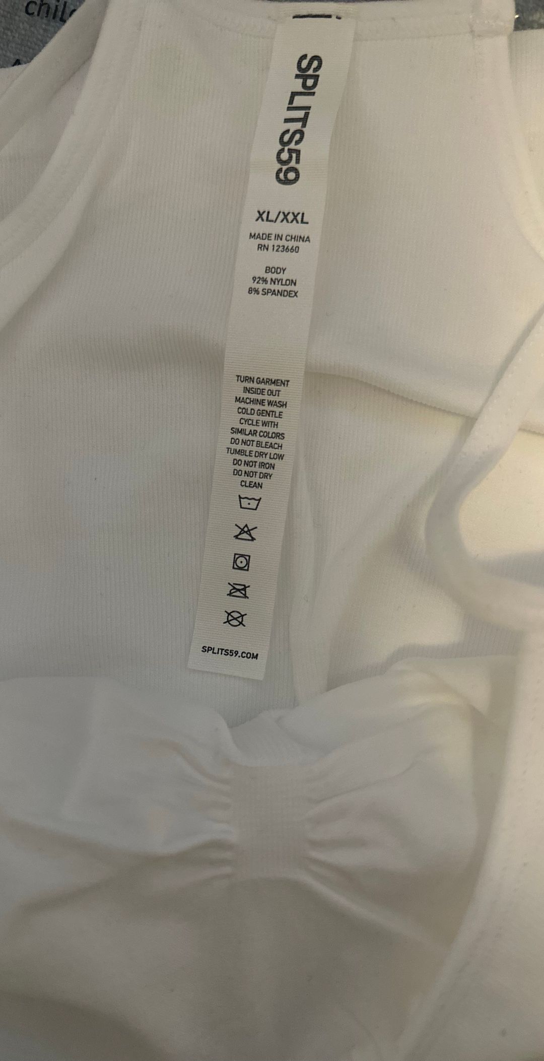 Splits59 Loren Seamless Waist Length Tank