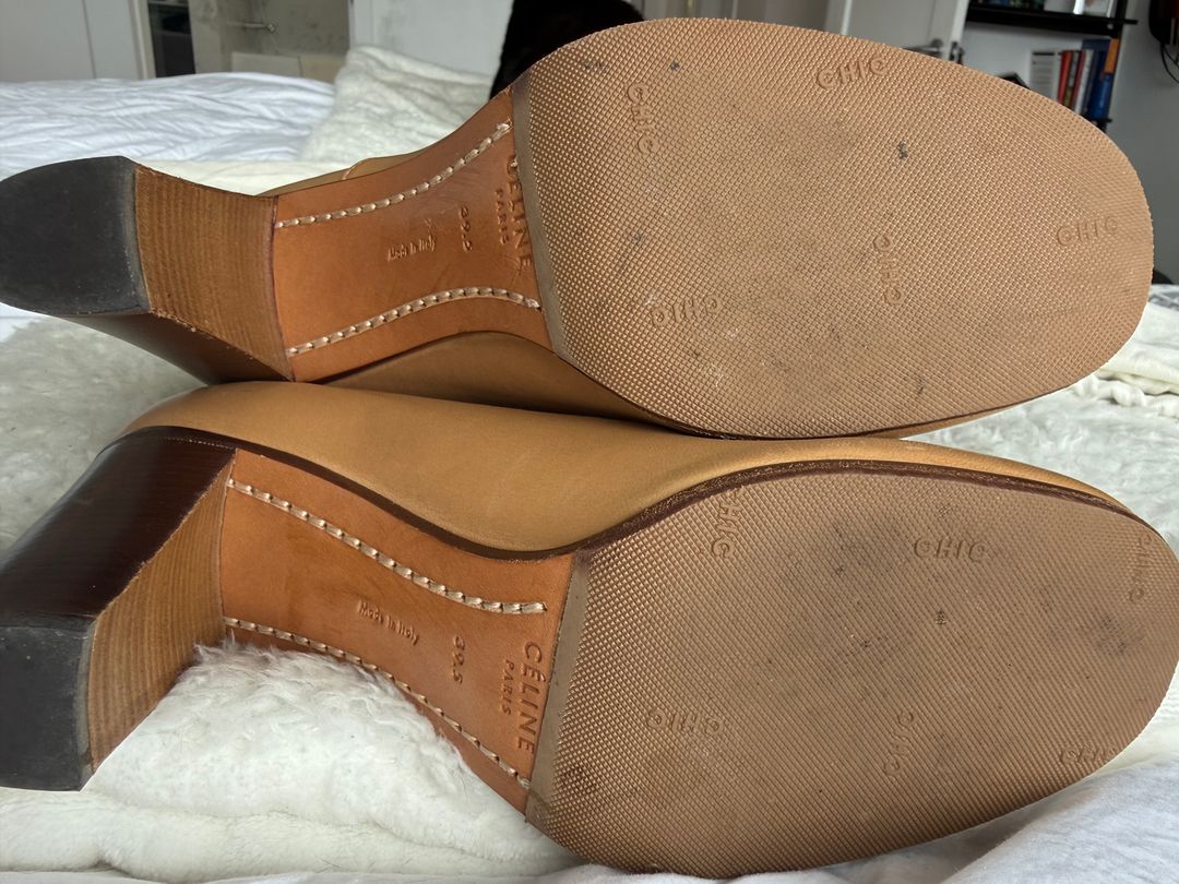 Phoebe Philo high heel ankle boots