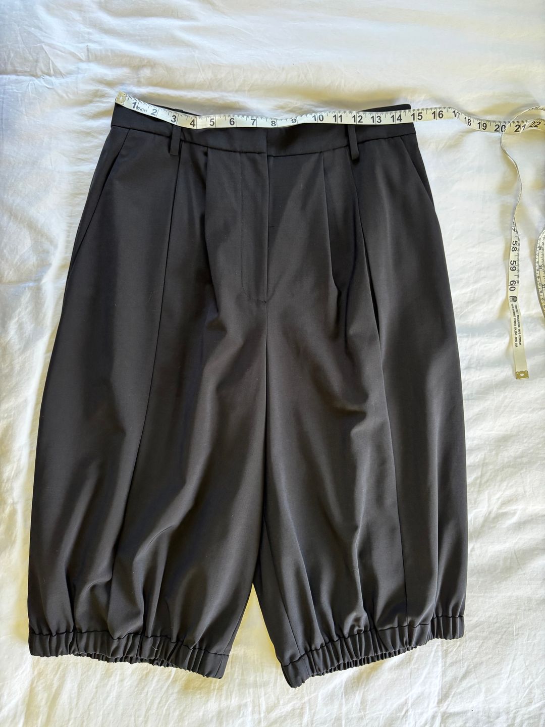 Tibi Tropical Wool Tailored Bloomer on Garmentory