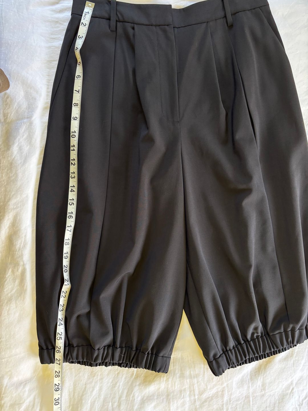 Tibi Tropical Wool Tailored Bloomer on Garmentory