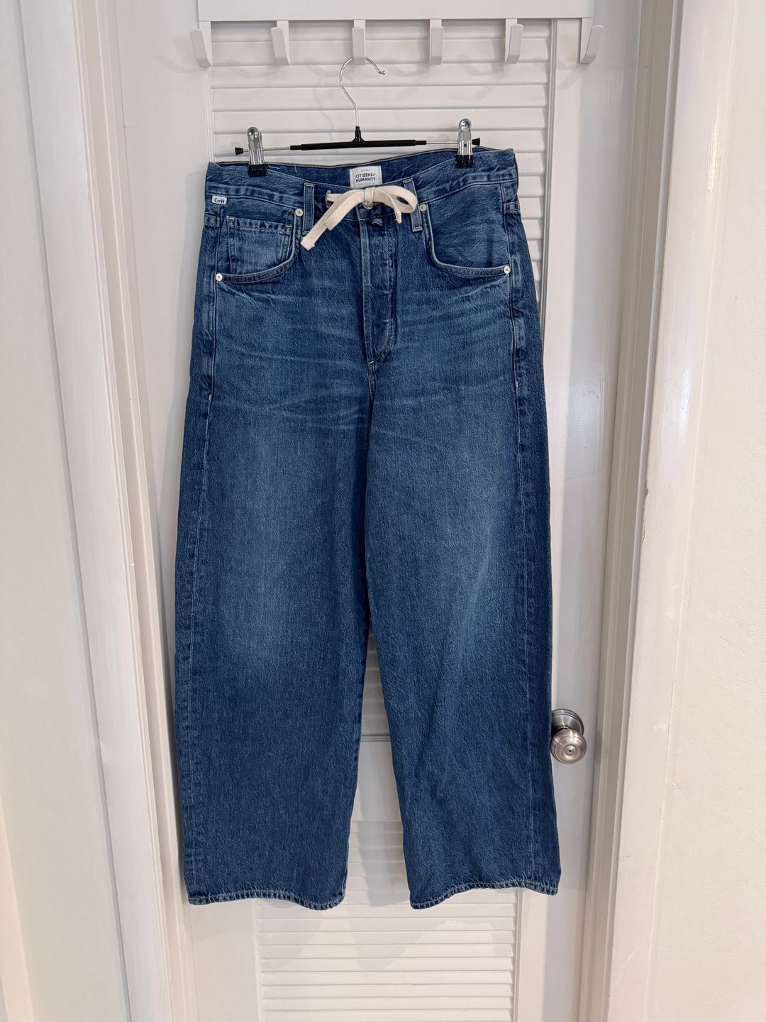 Brynn Drawstring Trouser in Atlantis