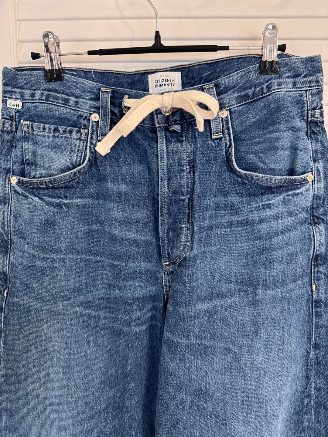 Brynn Drawstring Trouser in Atlantis
