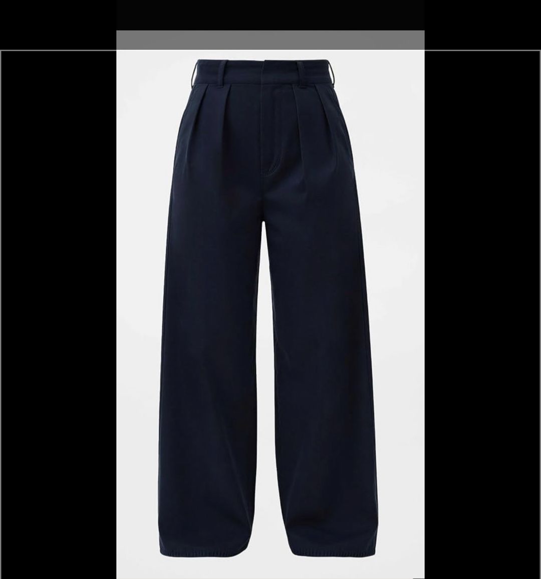 Citizens of Humanity Petra Pleated Trouser in Navy size 28