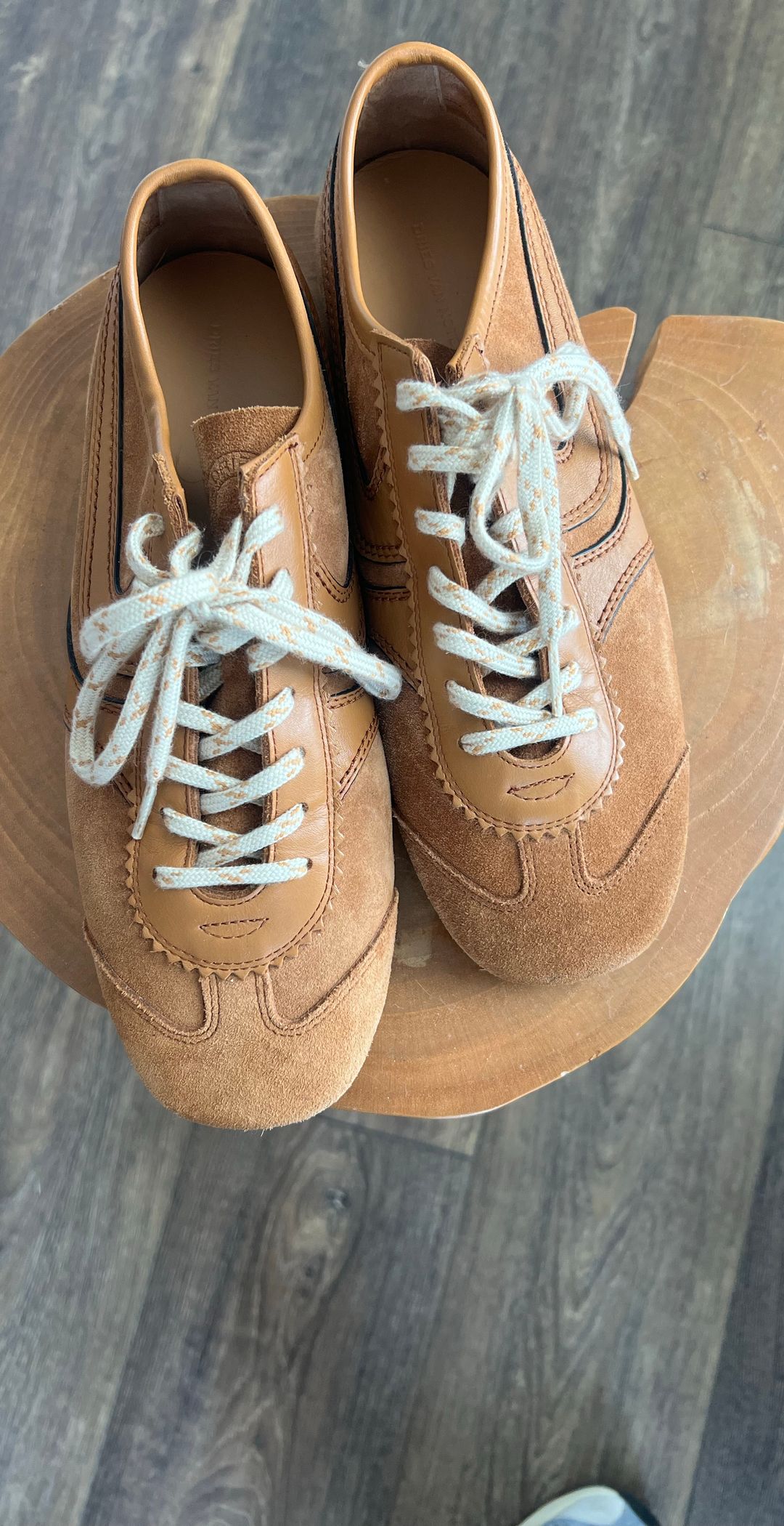 Suede sneakers