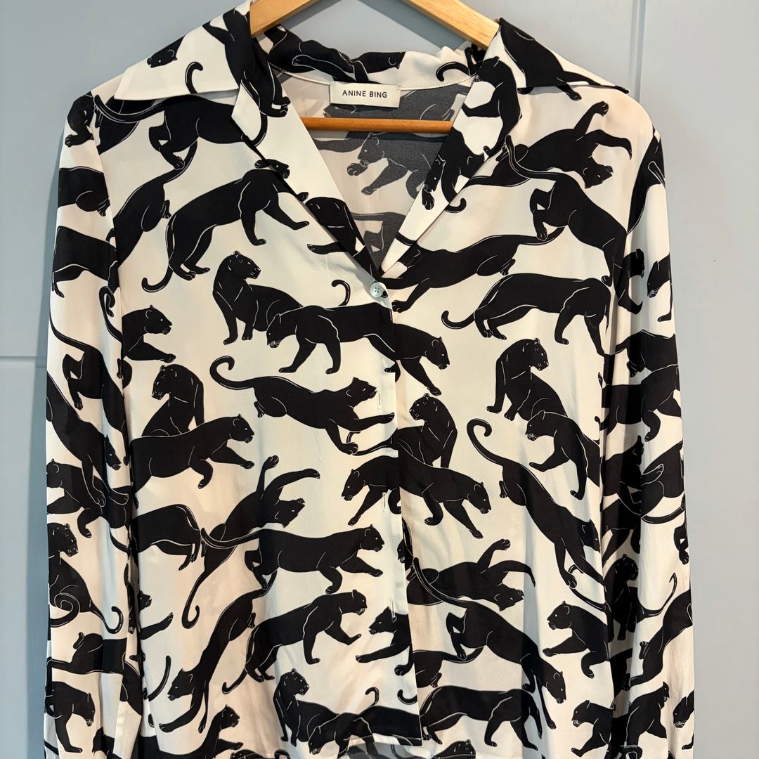 Mylah Shirt - Panther Print