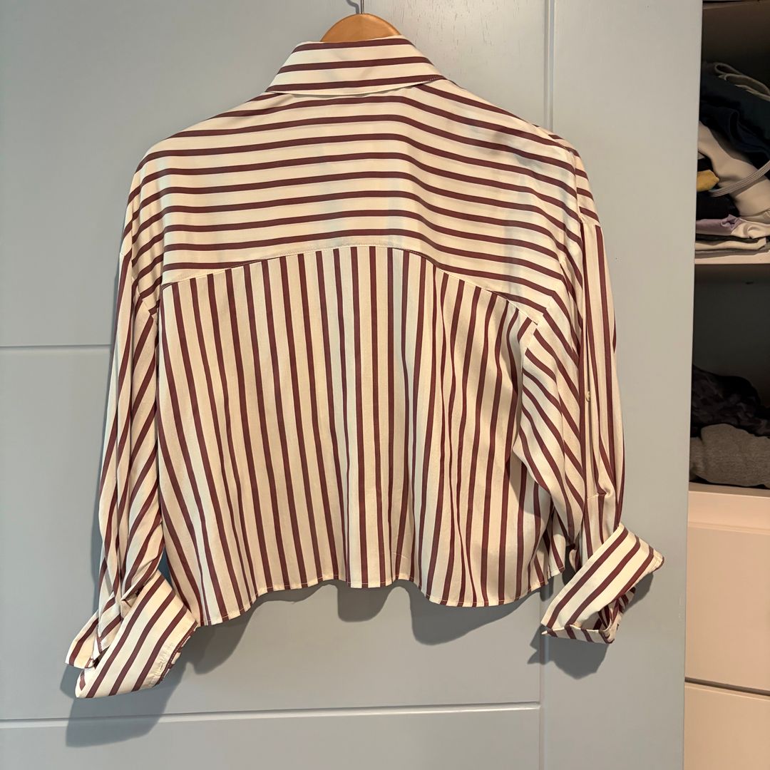 Ivory and Cognac Next Ex Shirt