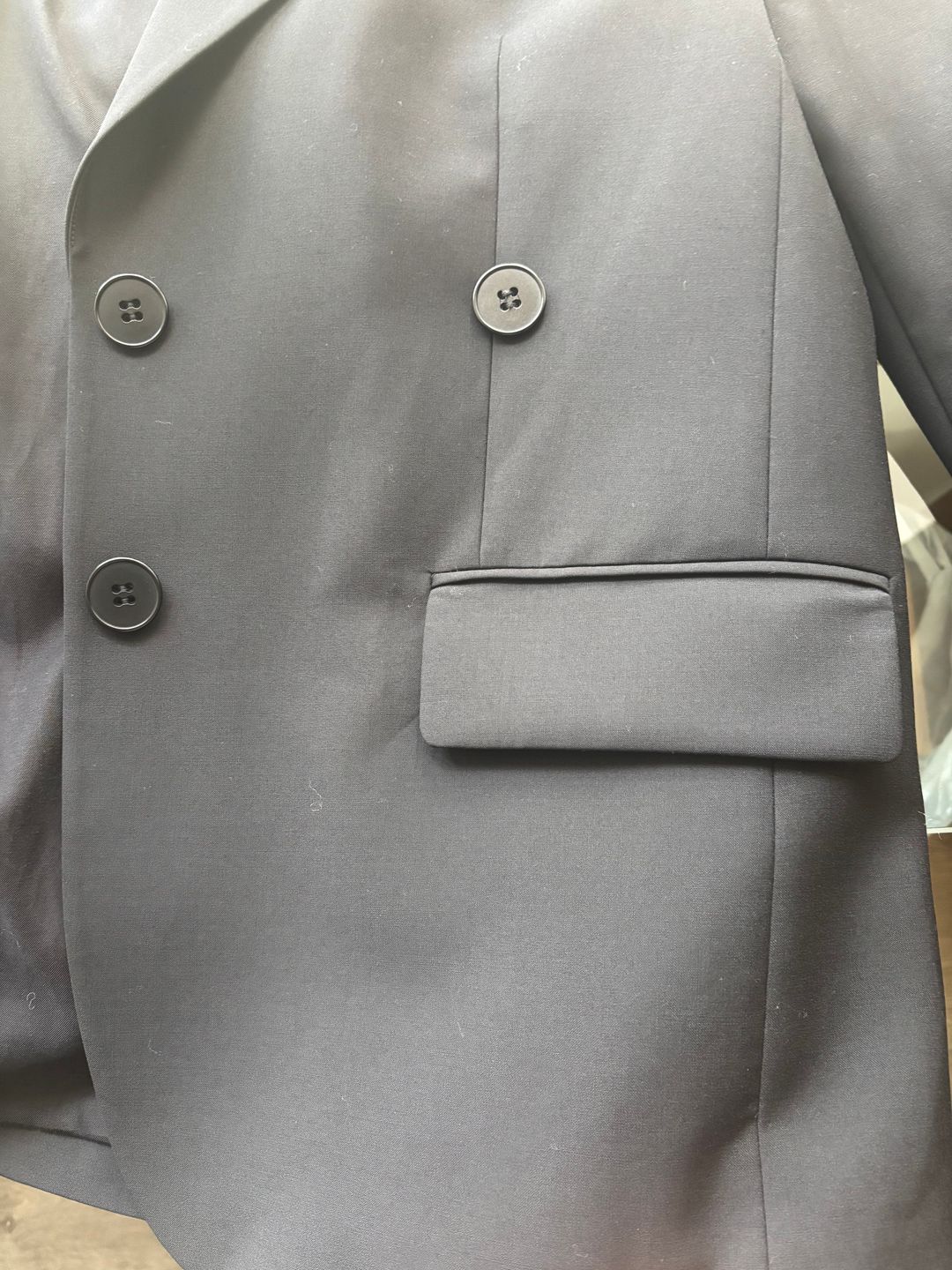 Tibi Tropical Wool Liam Blazer