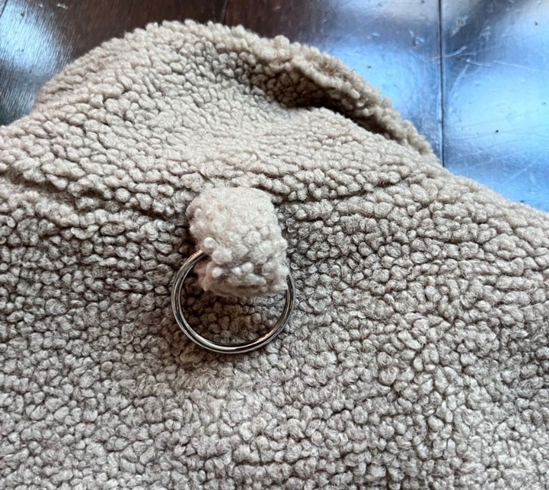 Tibi Taupe Teddy Jacket