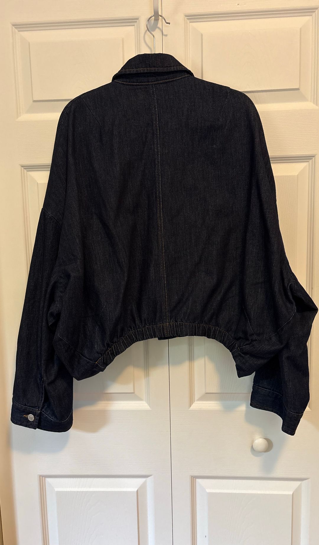 Denim blouson