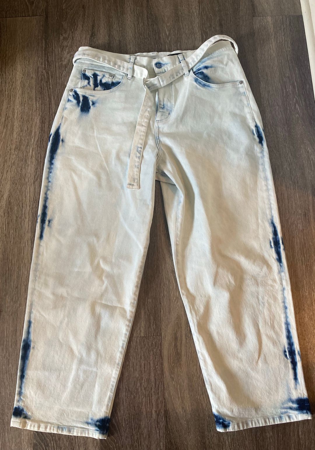 Proenza Schouler High-Rise Straight Leg Jeans