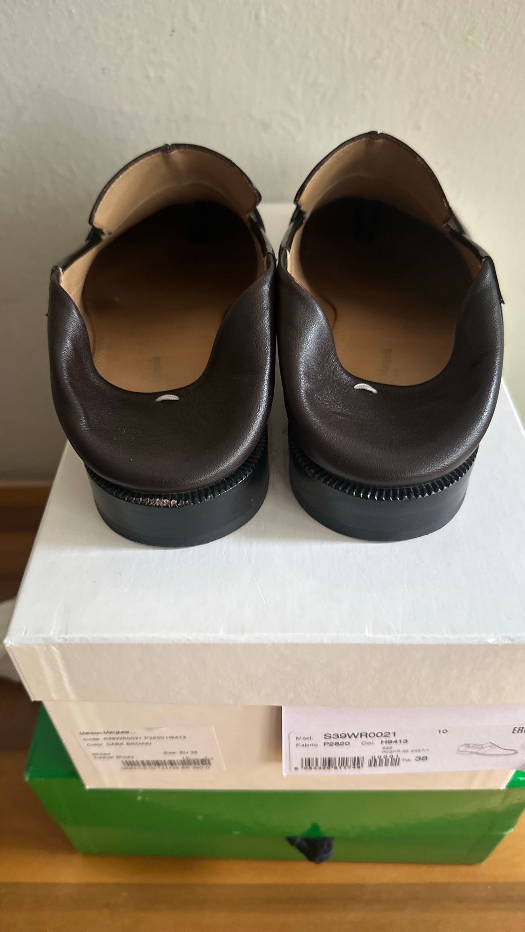 Maison Margiela Leather Loafers