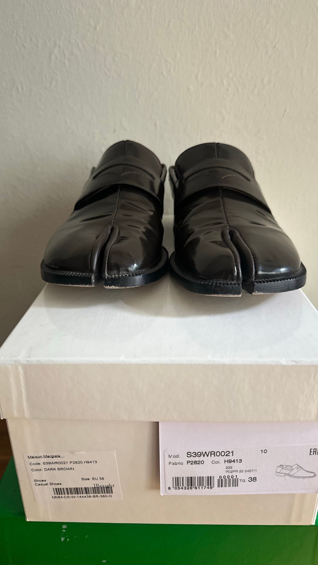Maison Margiela Leather Loafers