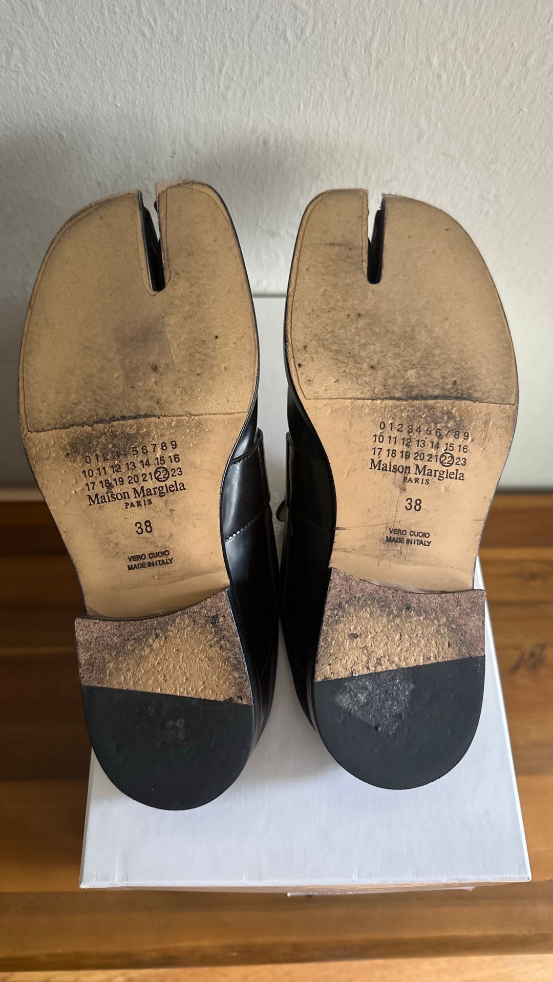 Maison Margiela Leather Loafers