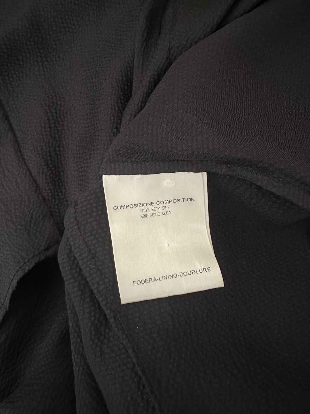 Alexander McQueen Silk Mock Neck Blouse
