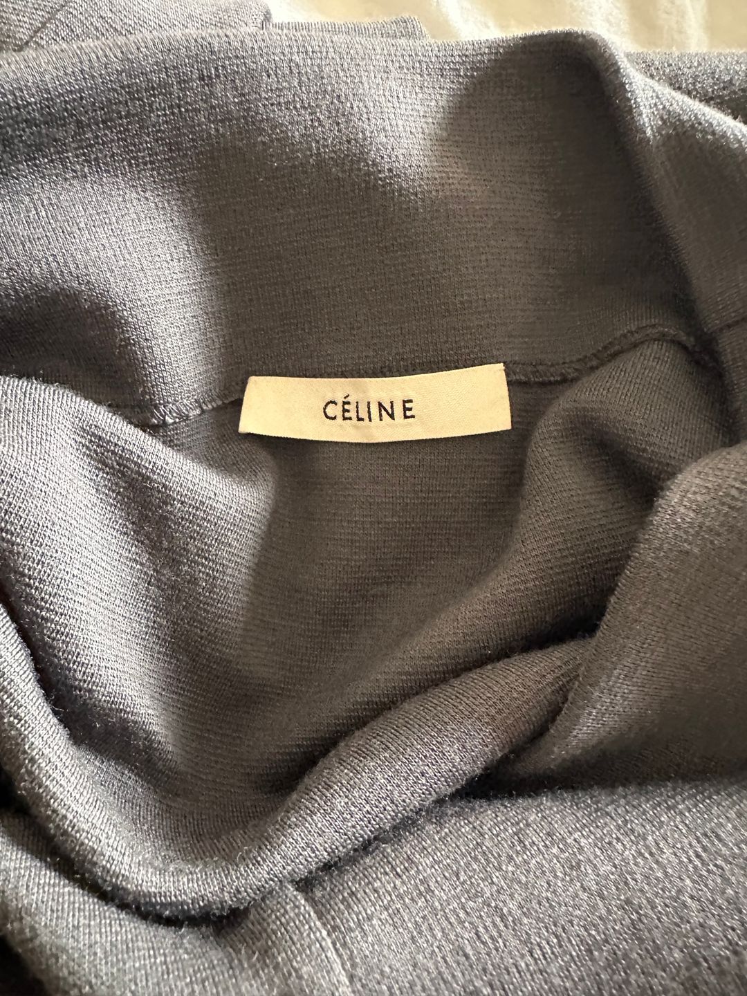 Celine Virgin Wool Midi Length Dress
