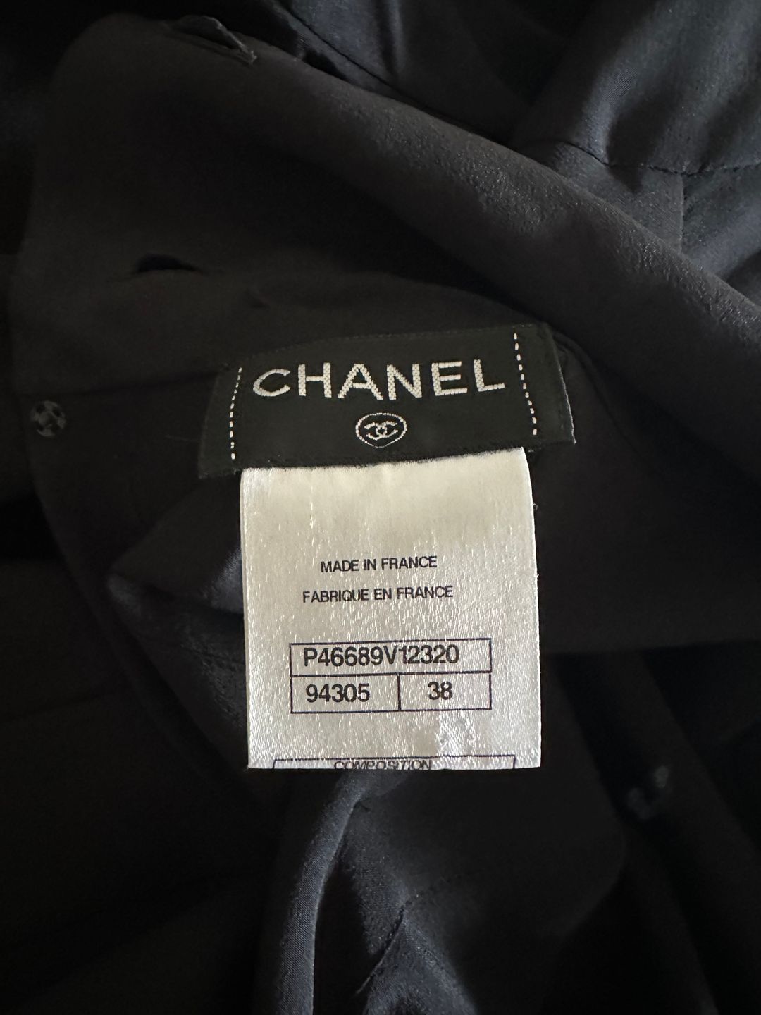 Chanel 2013 Silk Sweatshirt w/ Tags