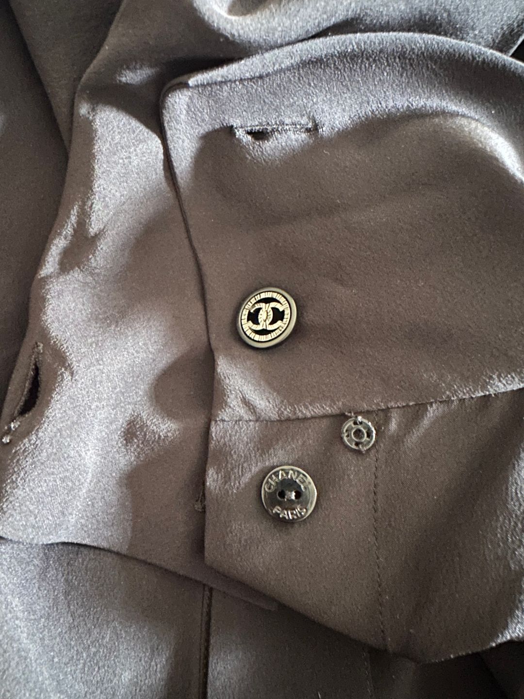 Chanel 2013 Silk Sweatshirt w/ Tags