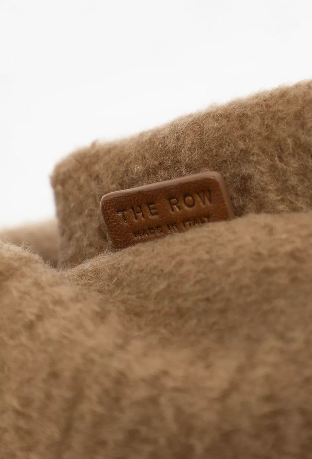 The Row Large Glove Bag in Cashmere