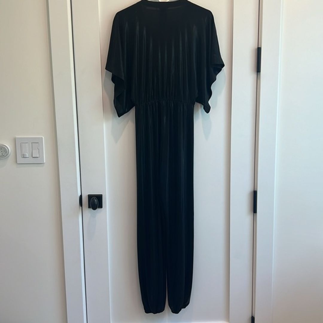 Norma Kamali Rectangle Jog Jumpsuit in Black