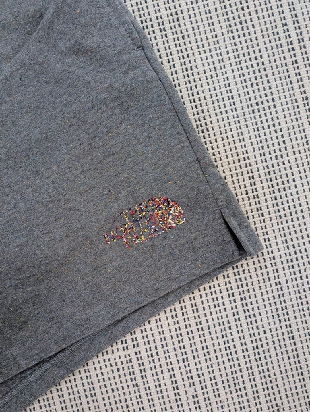 The North Face Regrind Shorts in Gray with Elastic Waistband