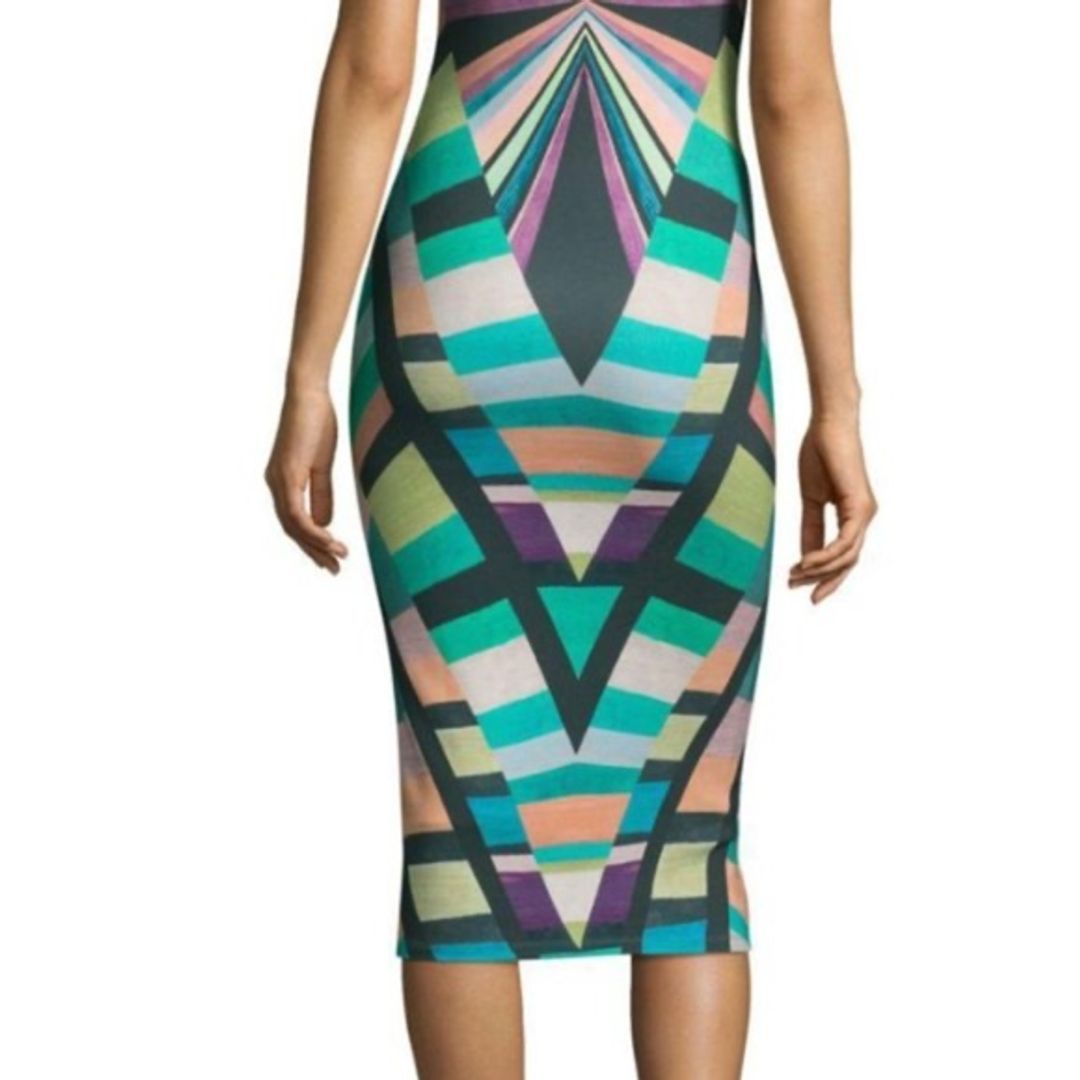 Mara Hoffman Prism V-Back Midi Dress