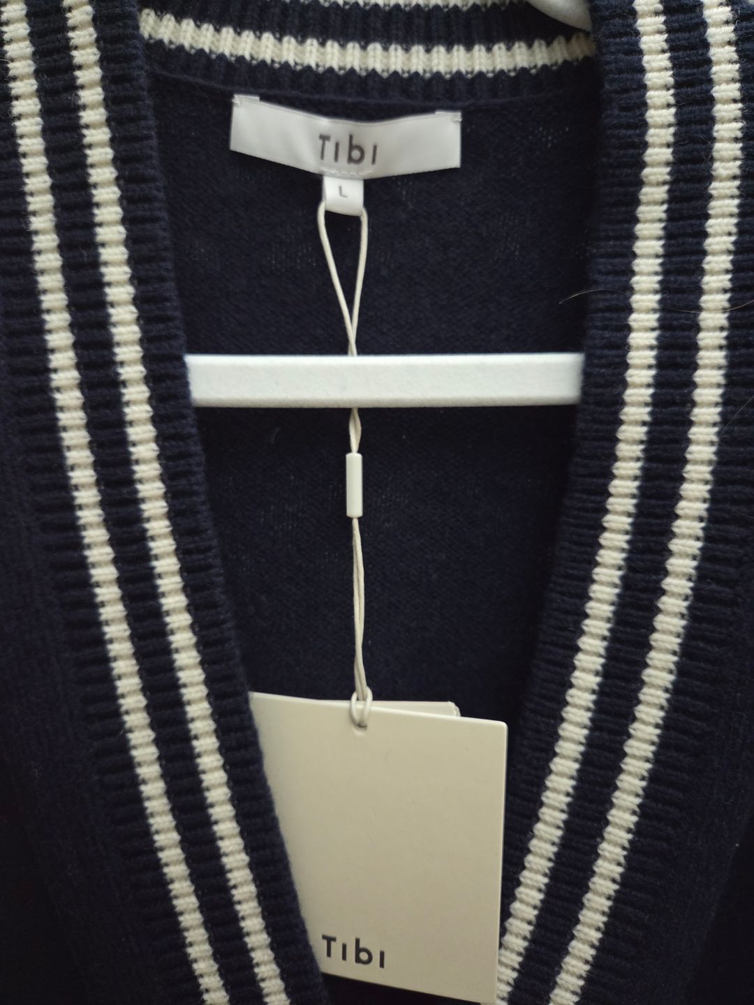 Tilden Deep V-Neck Tennis Sweater