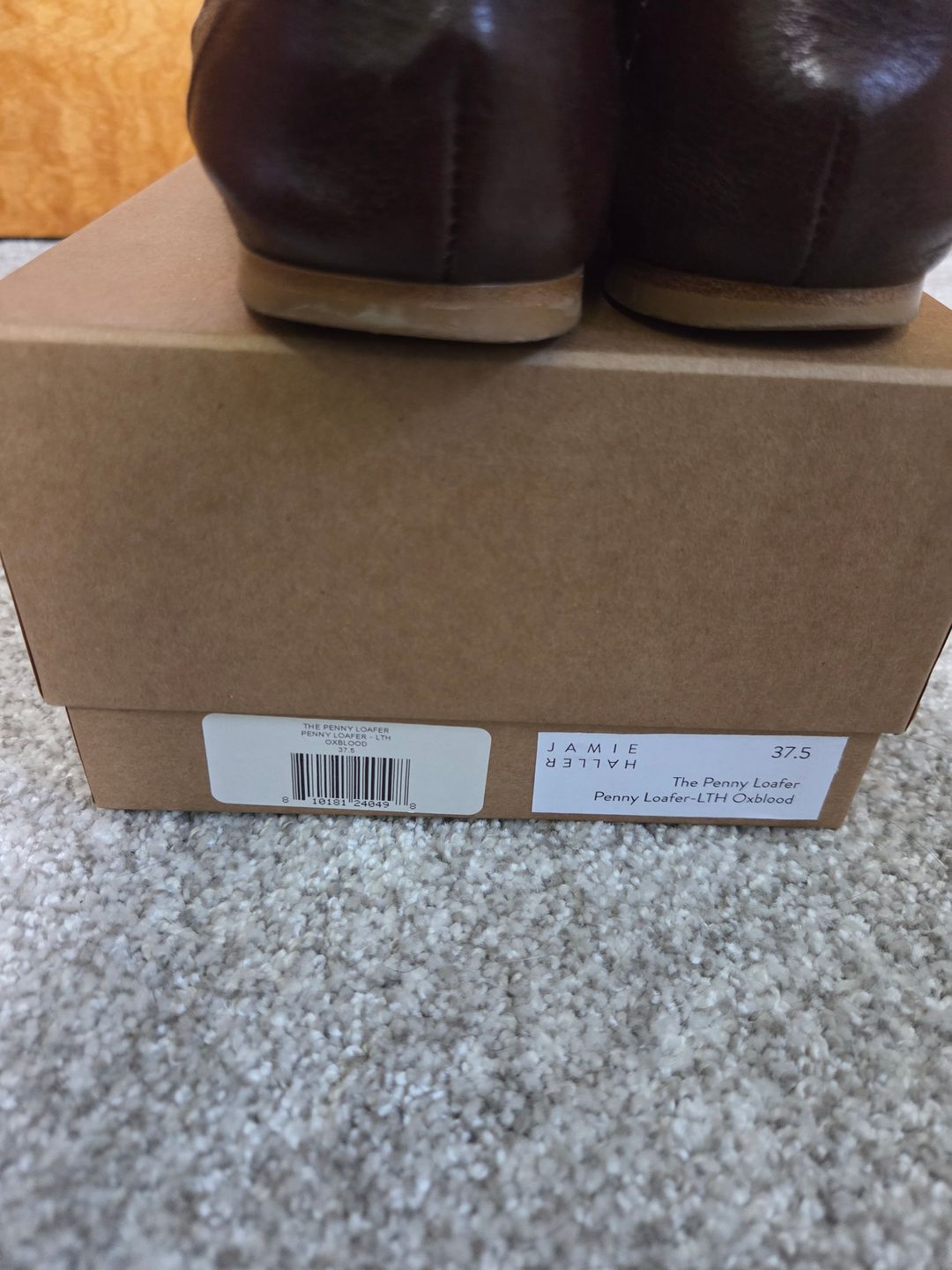 The Penny Loafer in Oxblood