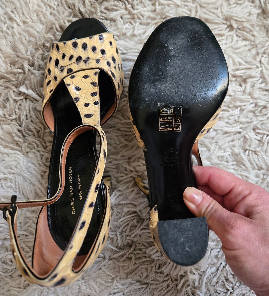 Animal Print Heels
