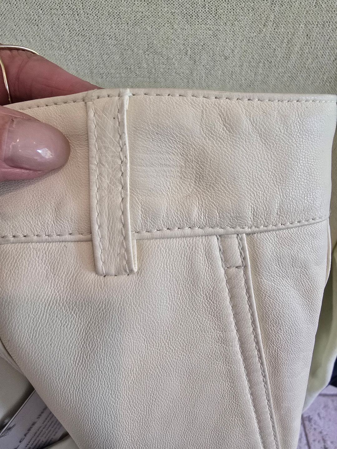 Leather Sculpted Pant