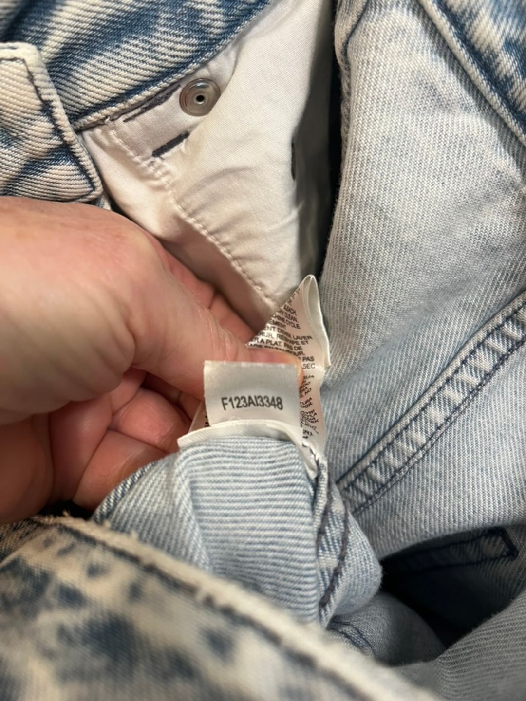 Acid Iceberg Denim Sid Jean - Petite
