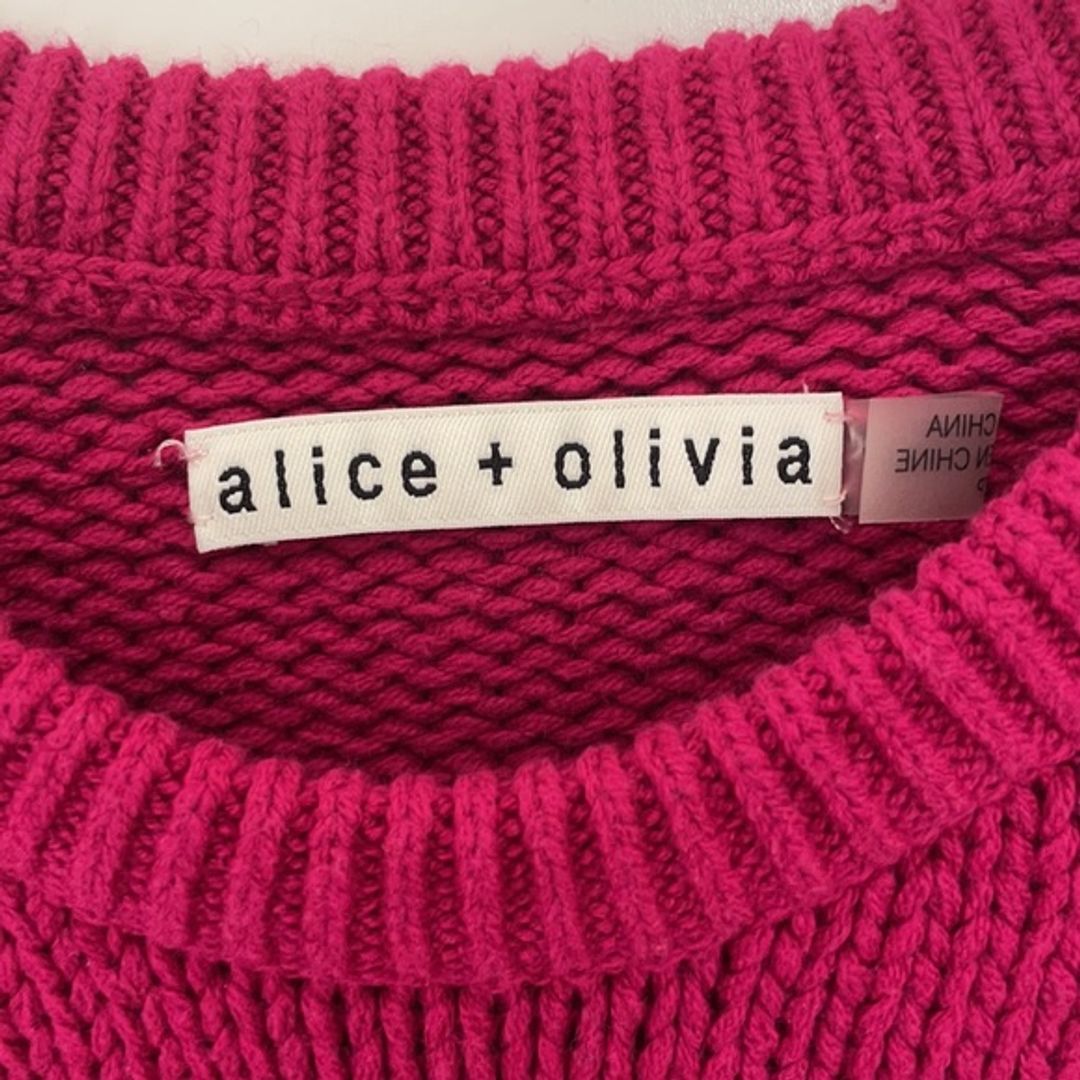 Alice + Olivia Cropped Sweater