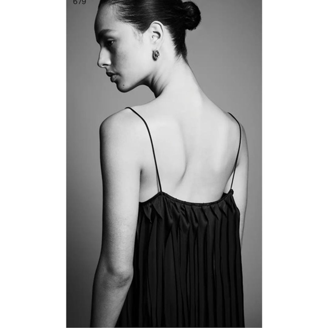 COS Black Maxi Dress