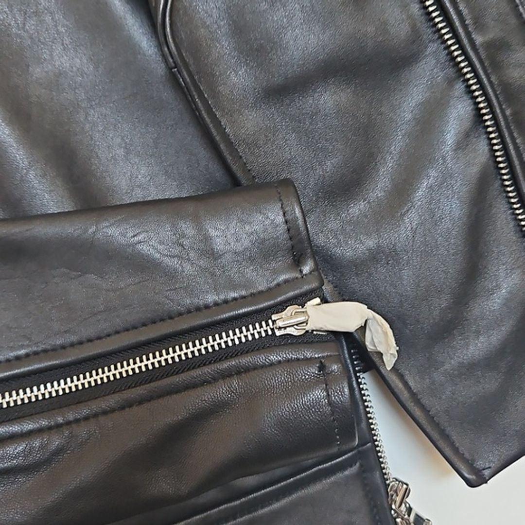 NWT L'Agence Lambskin Biker Jacket