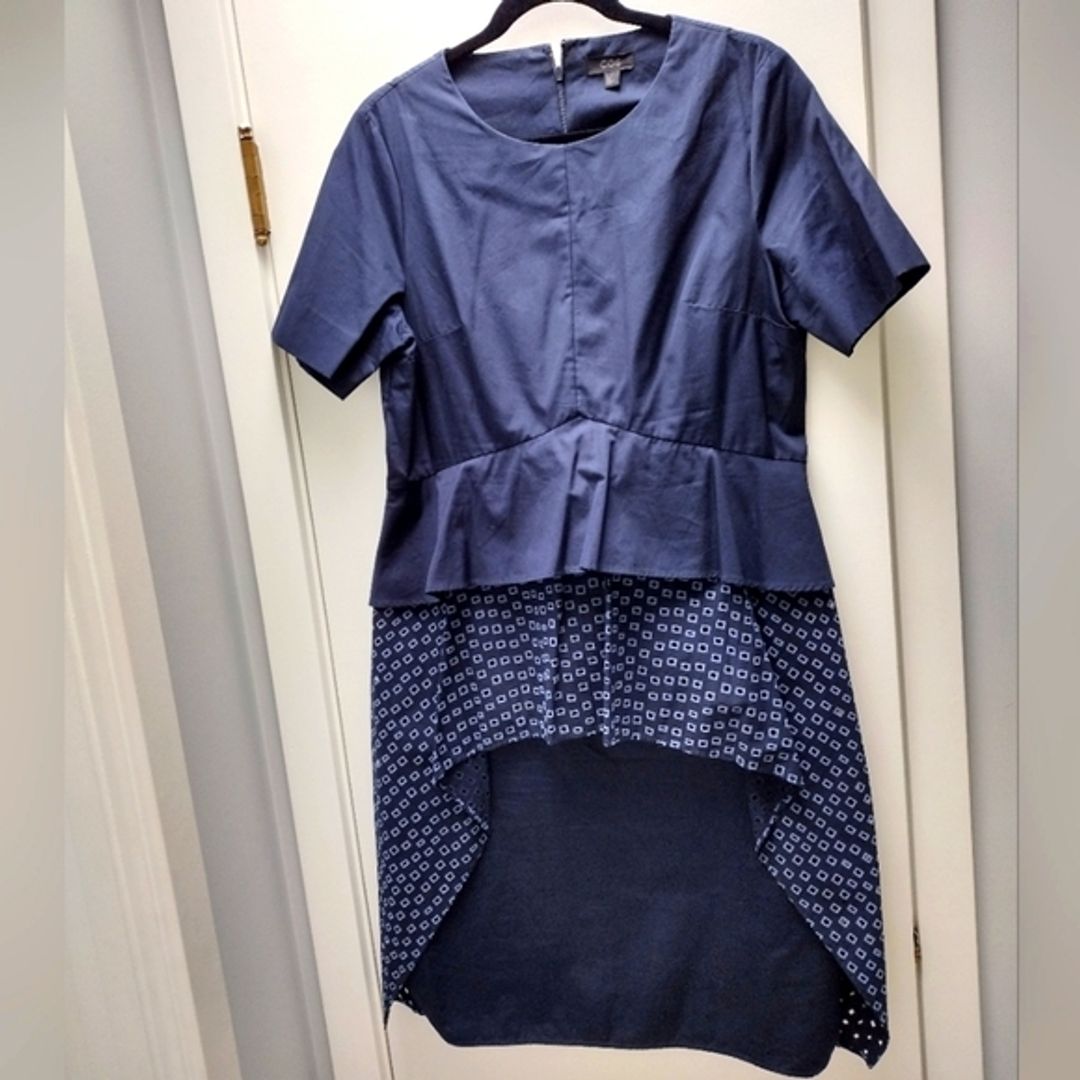 COS Peplum Tiered Dress